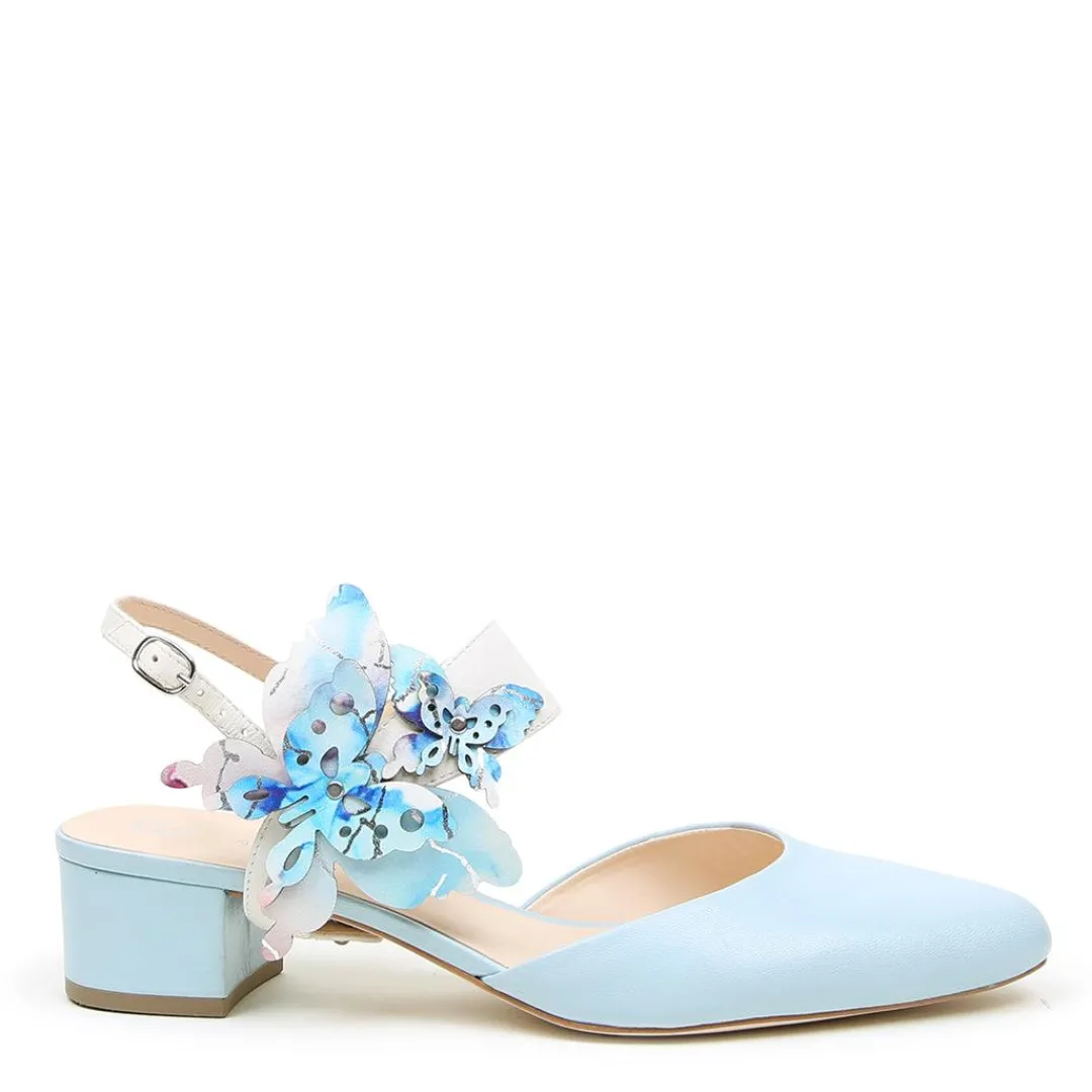 Fashion Alterre Agate Blue Slide + Butterfly Elsie Strap