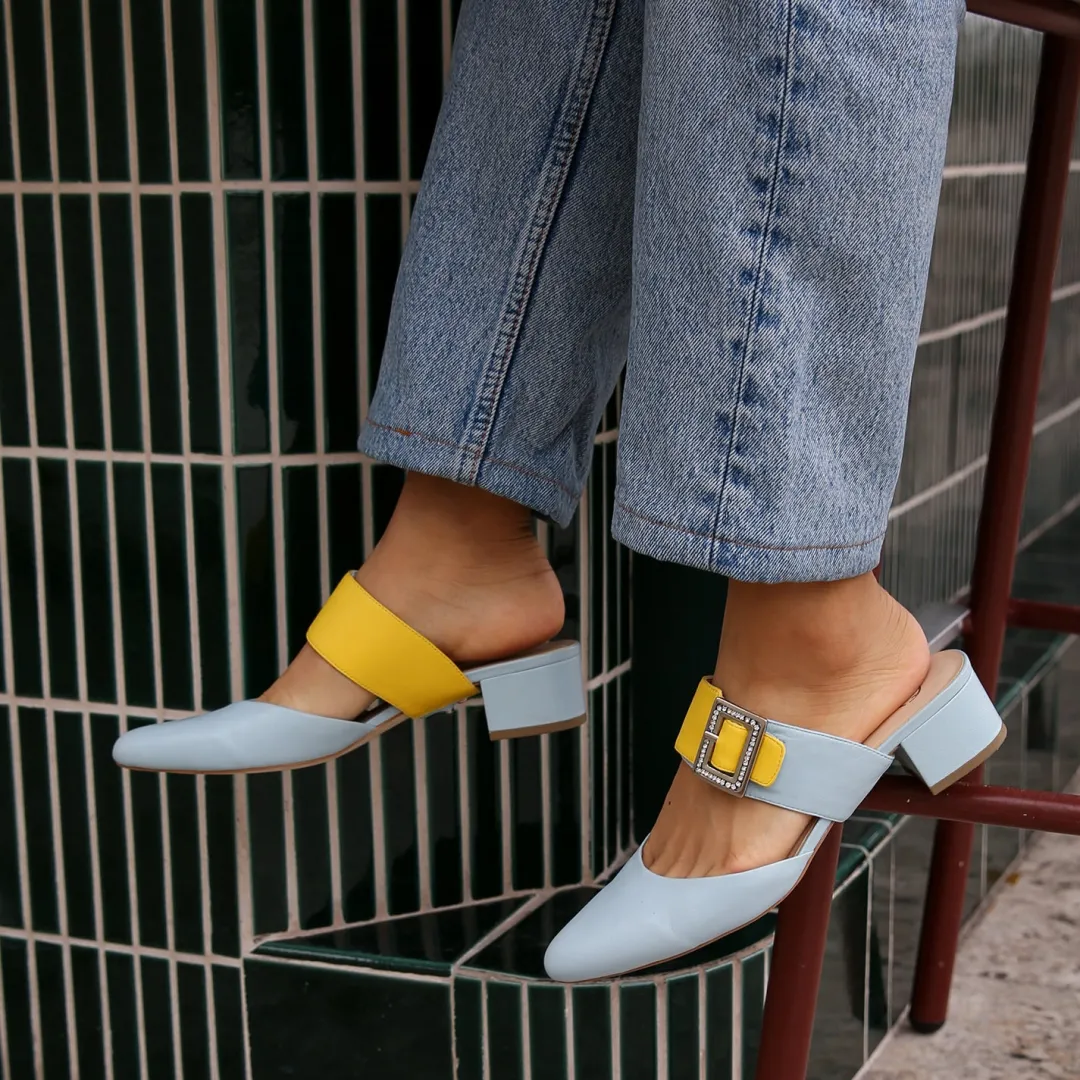 Best Sale Alterre Agate Blue Slide + Grace Strap