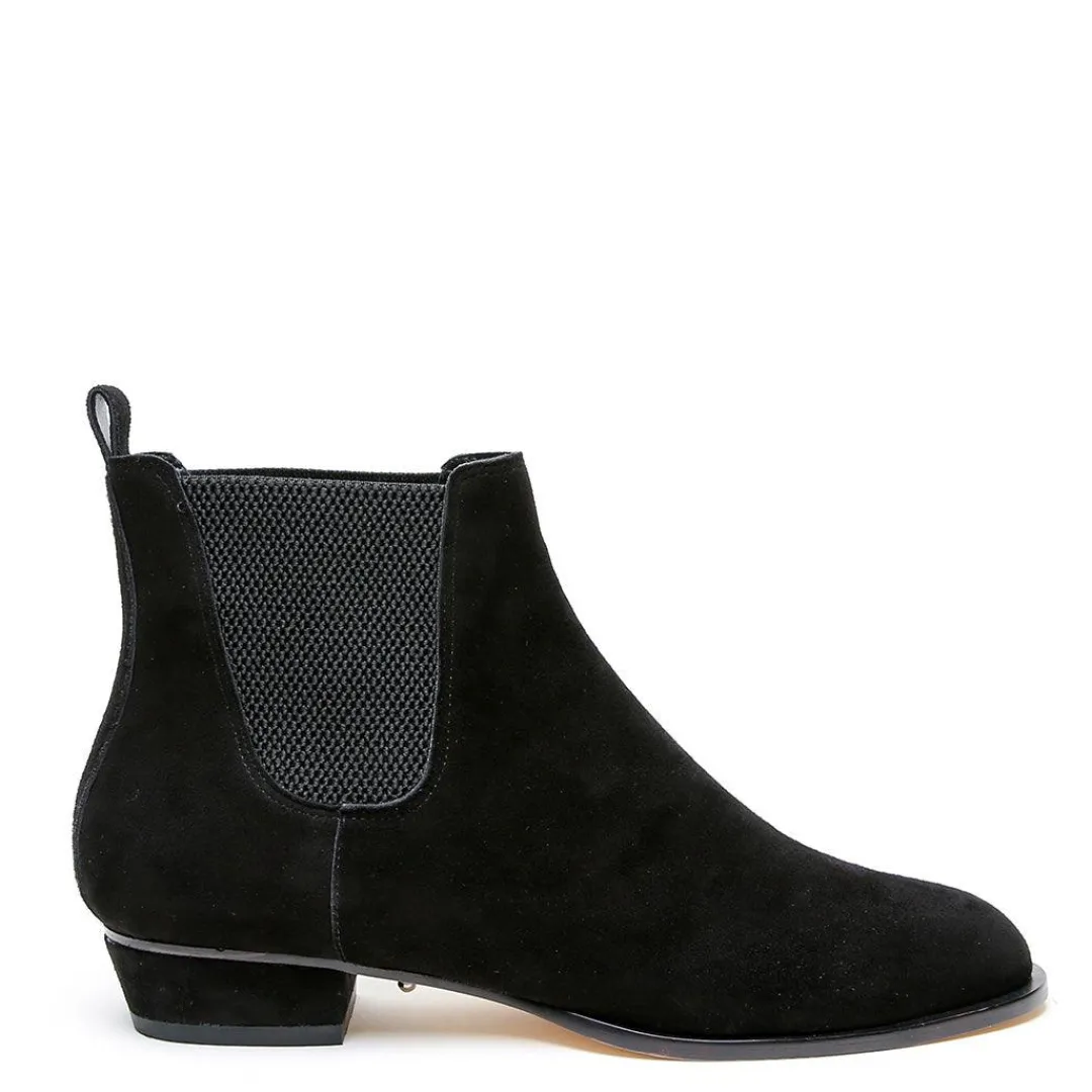 Shop Alterre Black Suede Chelsea Boot