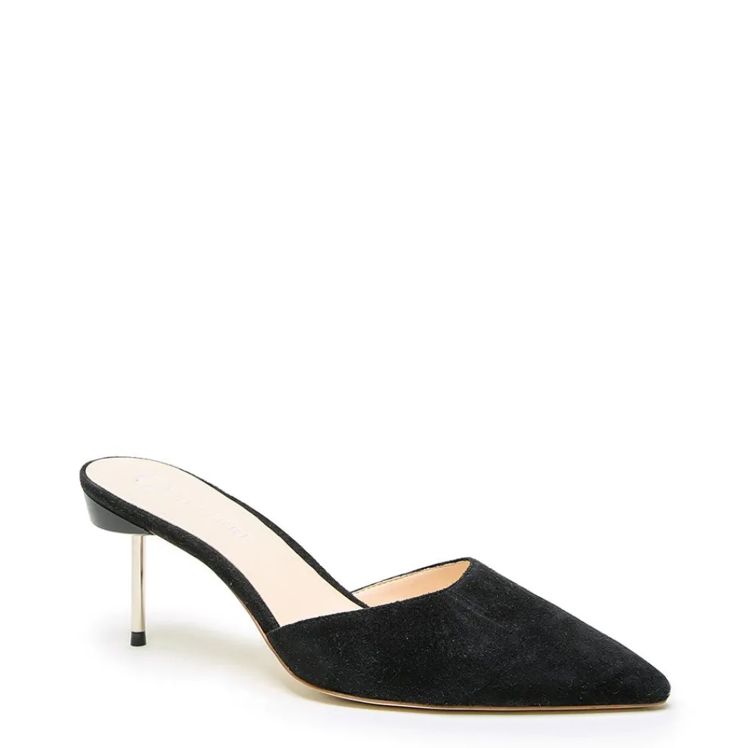 Best Alterre Black Suede Stiletto