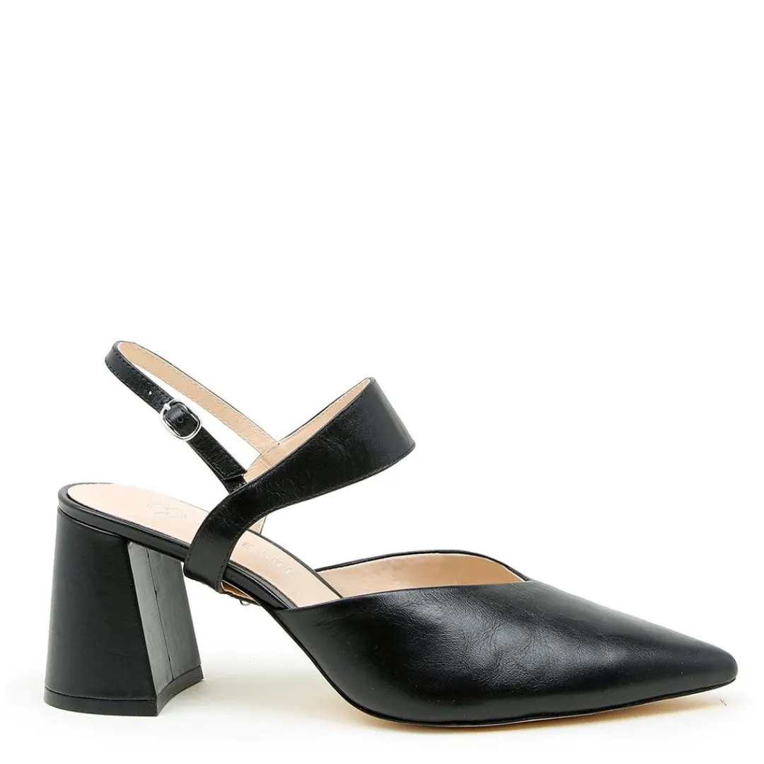 Cheap Alterre Black V Mule + Elsie Strap