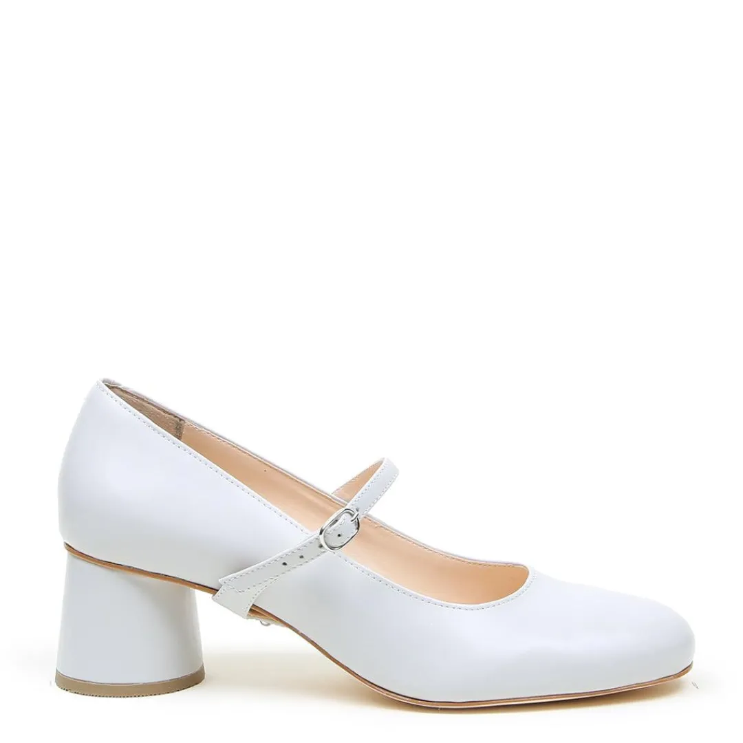 Store Alterre Cloud Grey Ballet Pump + Twiggy Strap