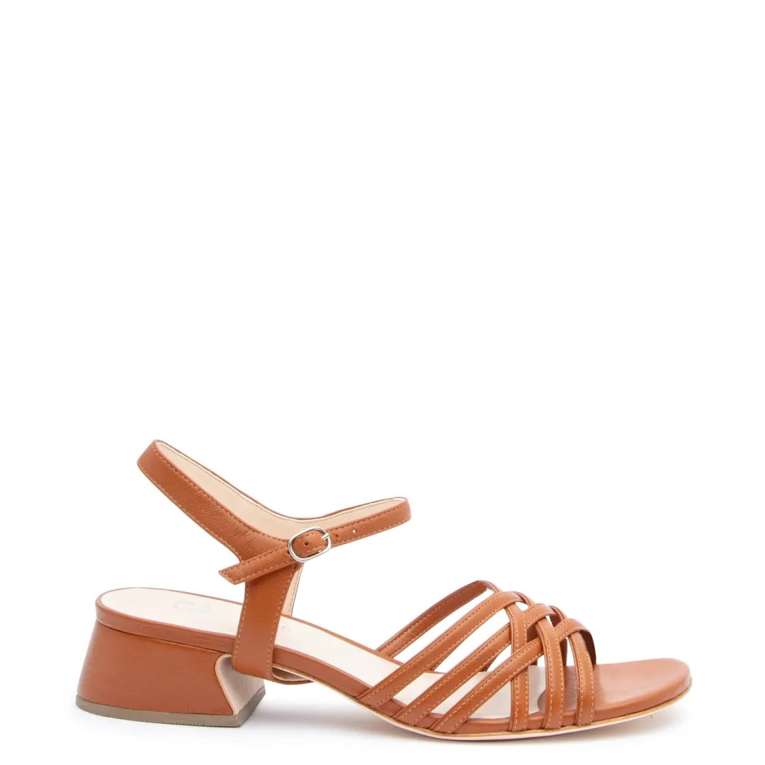 Outlet Alterre Cognac Bell Sandal + Jackie