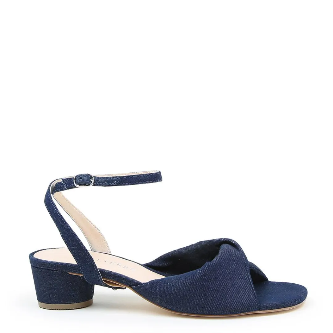 Sale Alterre Denim Lo Twist Sandal + Marilyn Strap