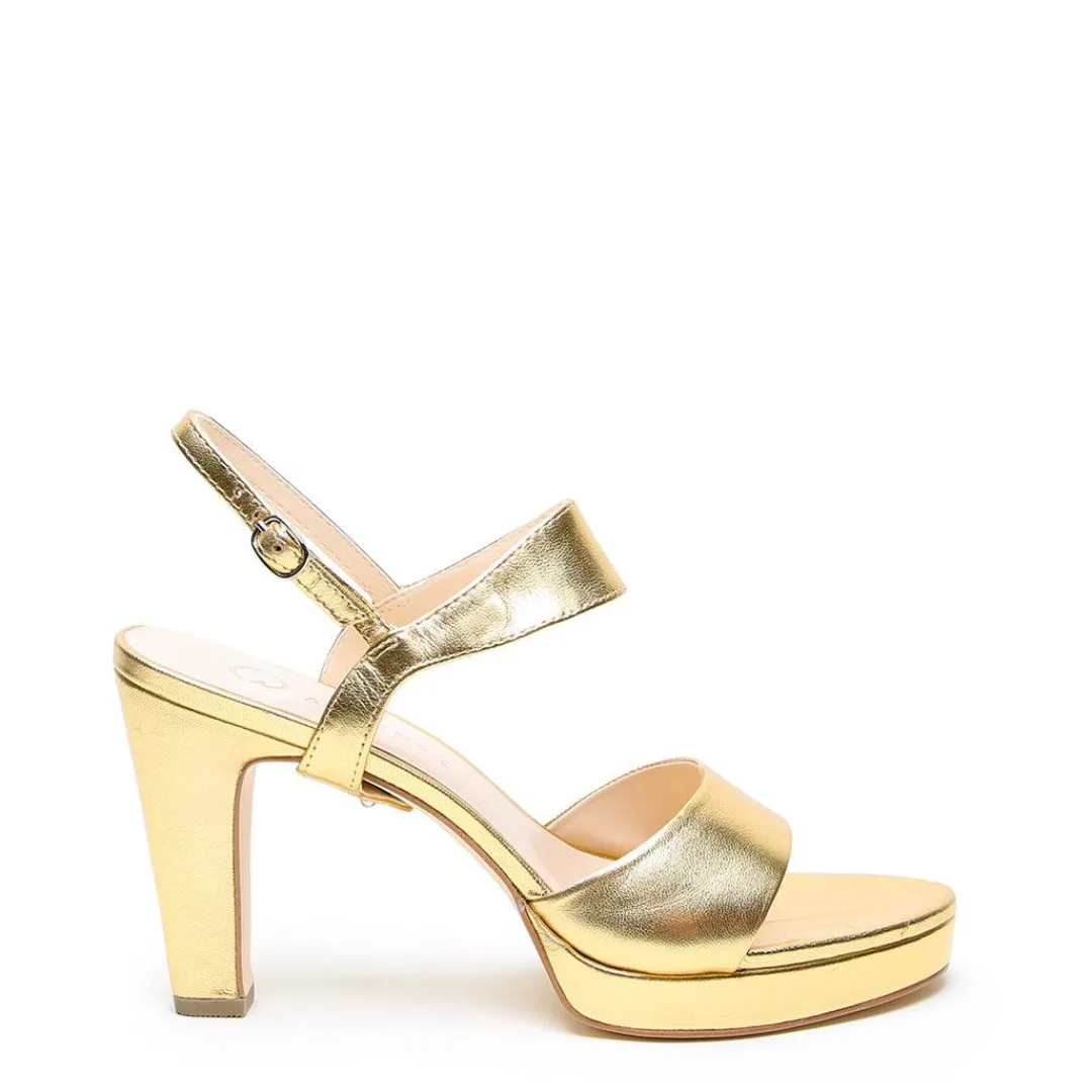 Store Alterre Gold Lo Platform + Elsie Strap