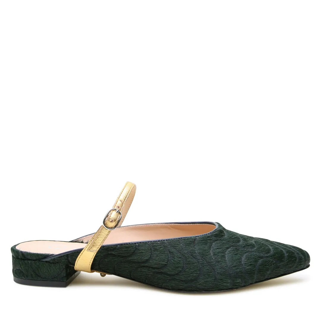 Cheap Alterre Groovy Green Point Slide + Gold Twiggy