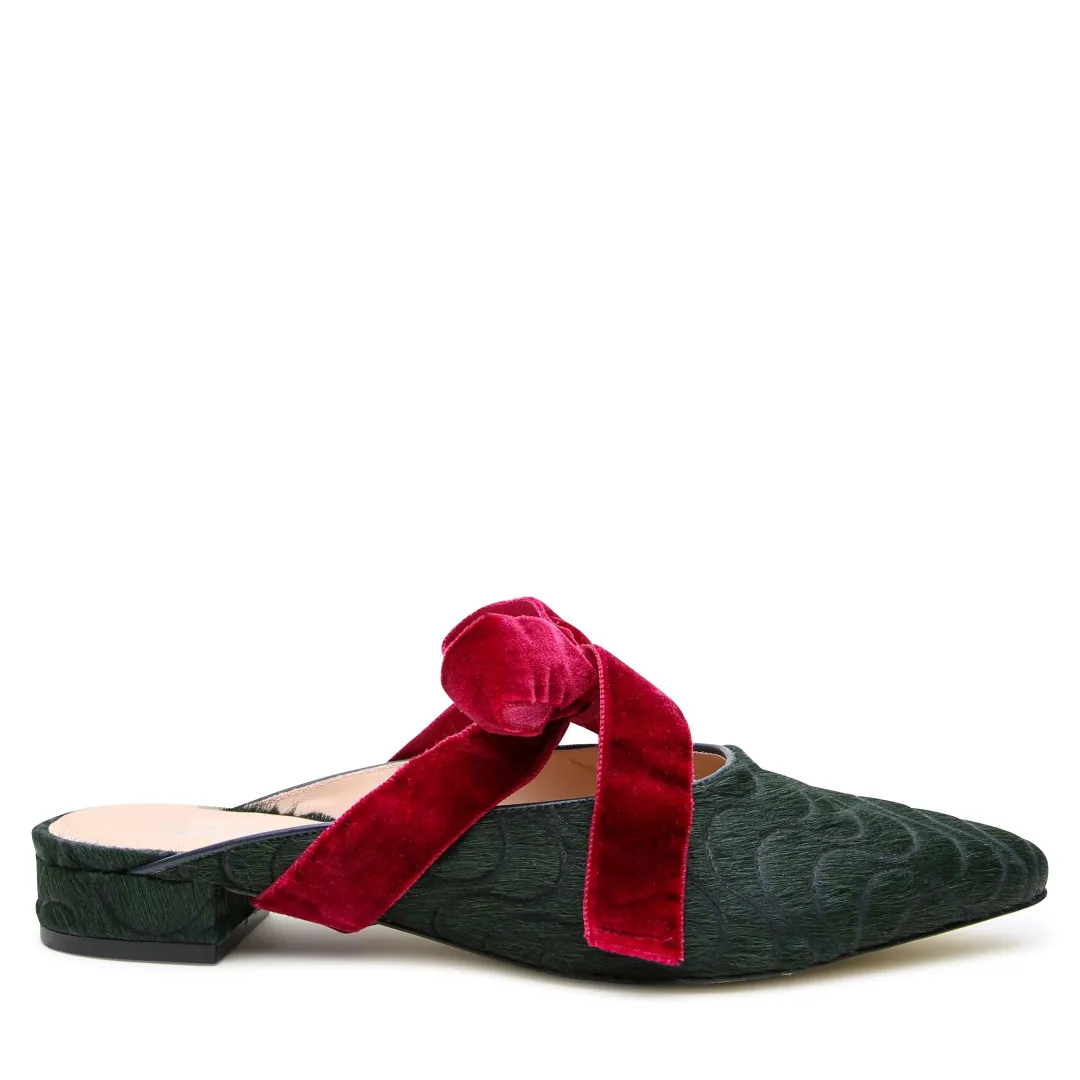 Sale Alterre Groovy Green Point Slide + Red Velvet Marie Strap