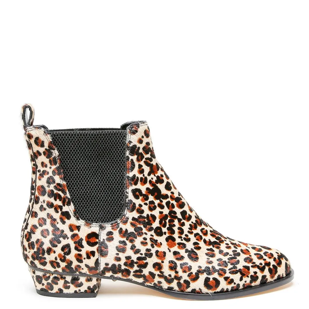 Clearance Alterre Leopard Chelsea Boot