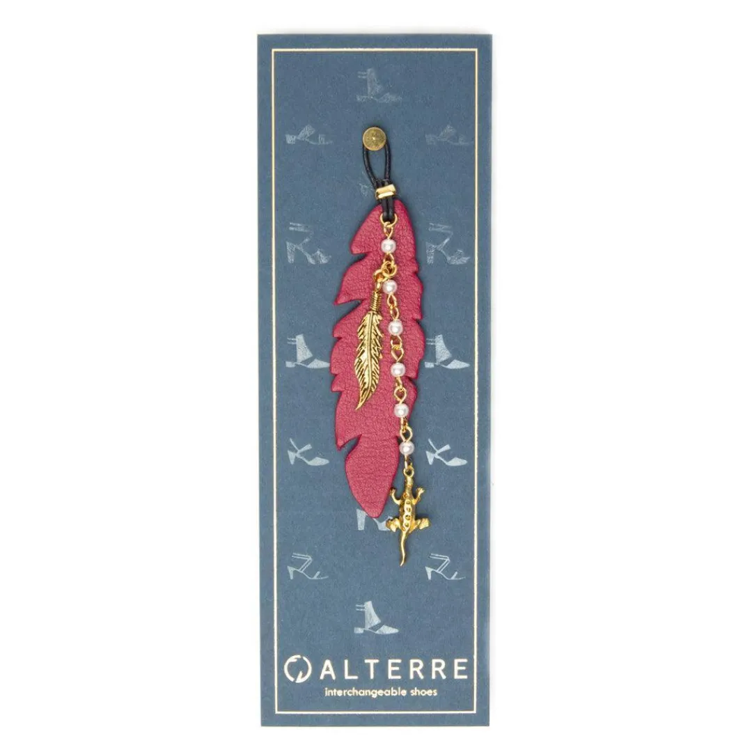 Cheap Alterre Malbec Feather Shoe Charm