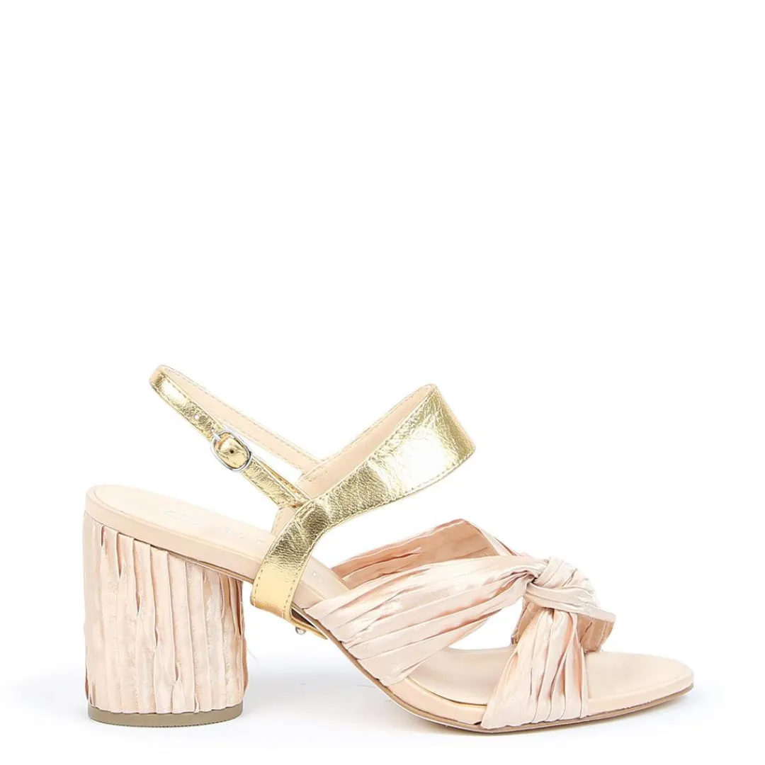 Outlet Alterre Nude Twist Sandal + Gold Elsie Strap