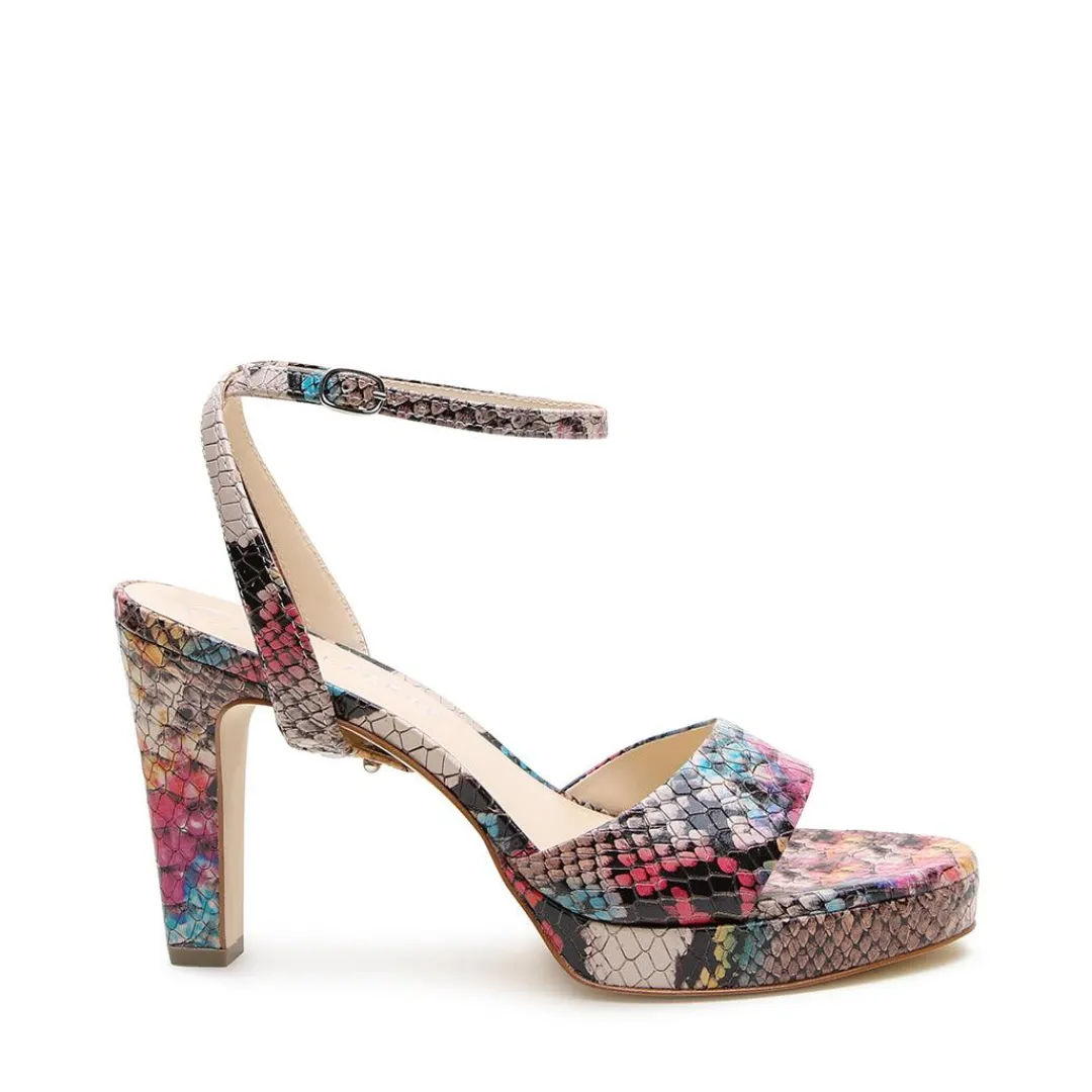 Cheap Alterre Painted Snake Lo Platform + Marilyn Strap