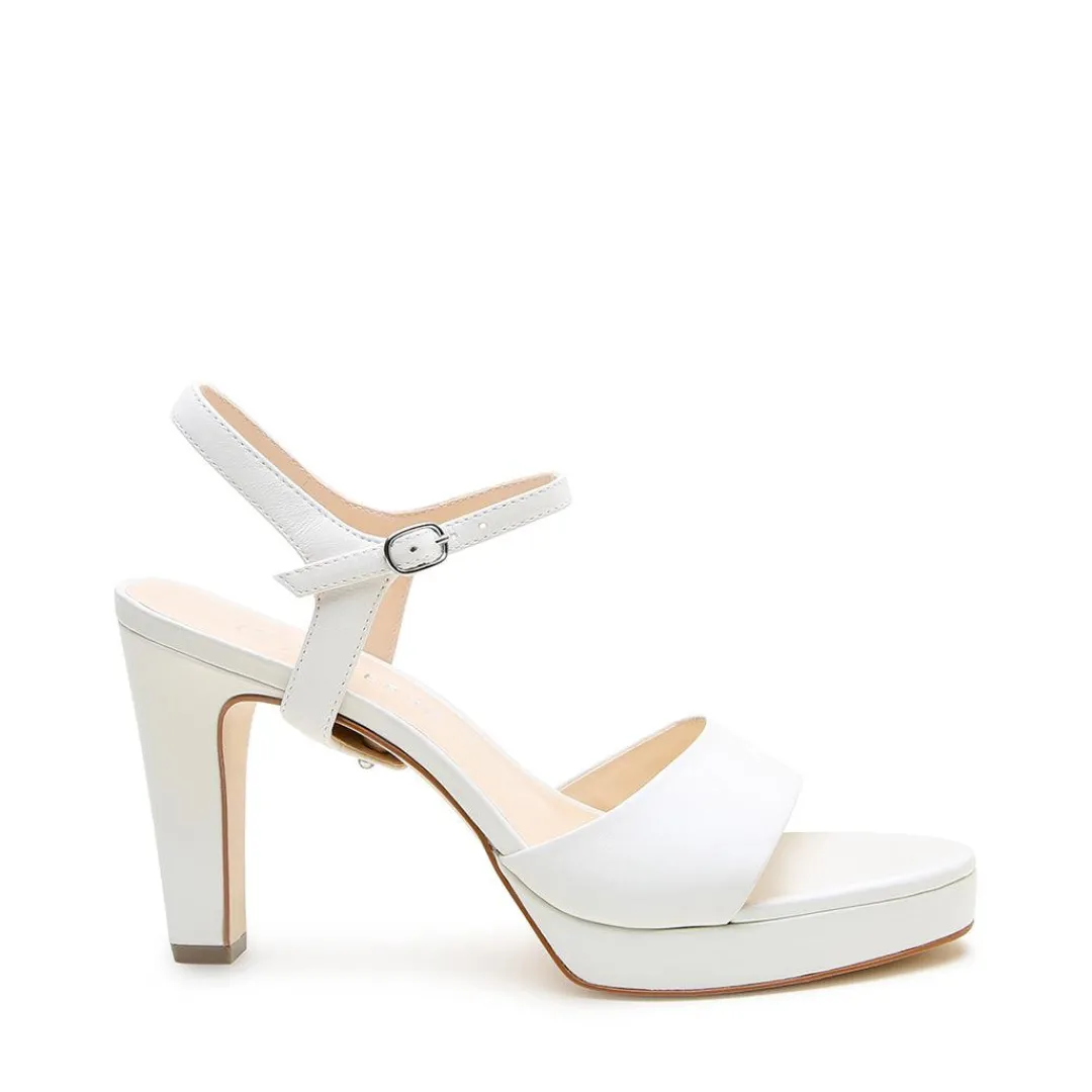 Cheap Alterre White Lo Platform + Jackie Strap