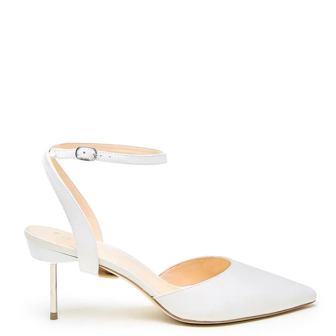 New Alterre White Stiletto + Marilyn Strap